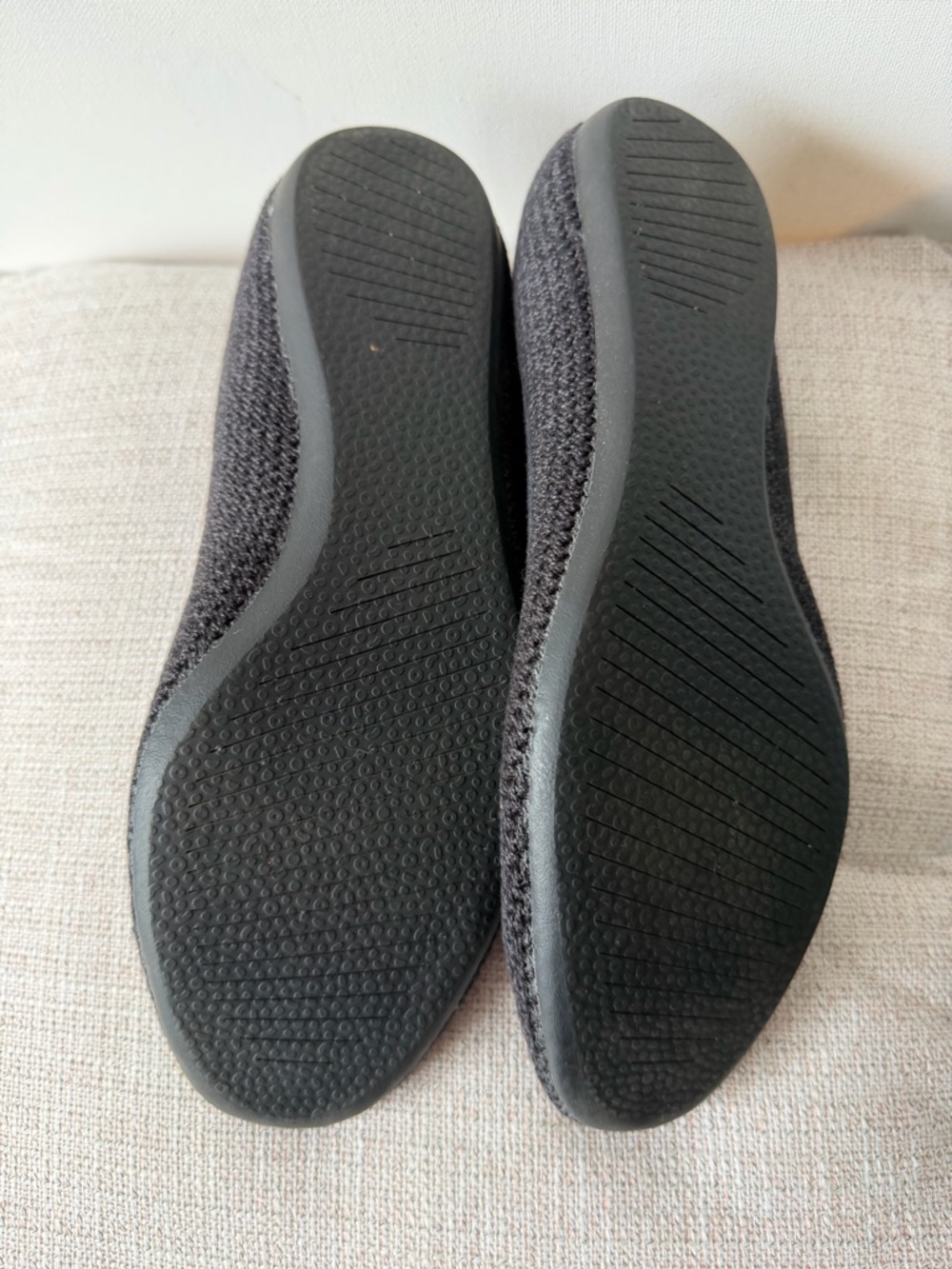allbirds Womens charcoal Knit Ballet Flats - Picture 4 of 5